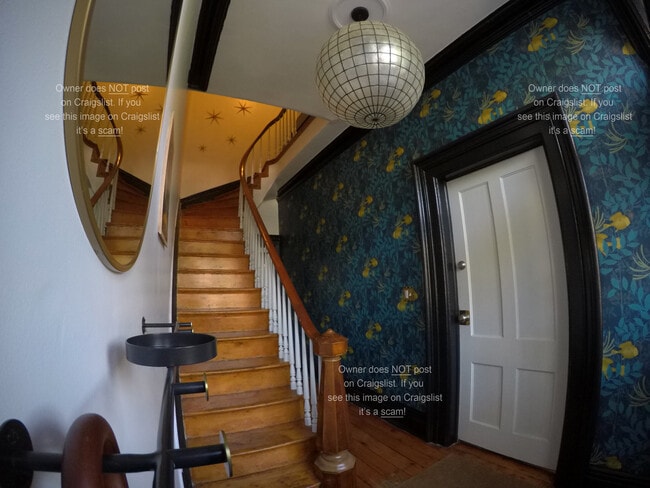 Stairs to Apartment - 142 Prospect Ave Unit Upper