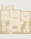 Falcon floor plan Goddard Point Hope