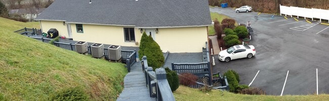 Balcony overlooking Private Parking - 54 Veres Dr Unit 54 Veres Drive