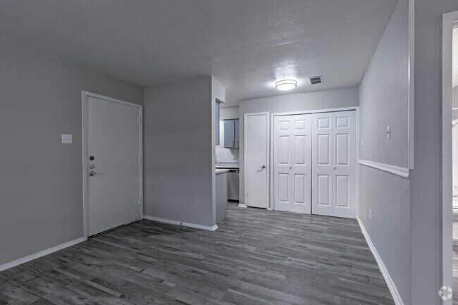 2BR, 2BA - 912SF (B1) - Sala de estar