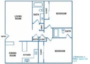 2BR/2BA