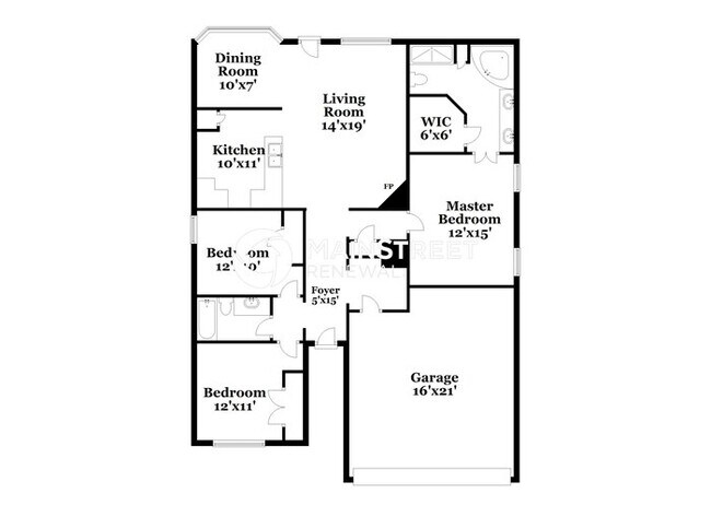 3 Bedroom Pet-Friendly Home in CORDOVA, TN with Main Street Renewal