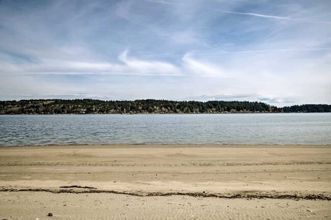 Beach in front of Apartment
