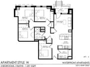 W floor plan