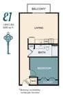 E1 floor plan Emeline Heights
