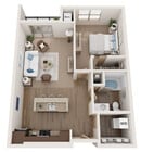 Floor Plan B3 | The Woodlands Apartments | Apartments in Menomonee Falls, WI