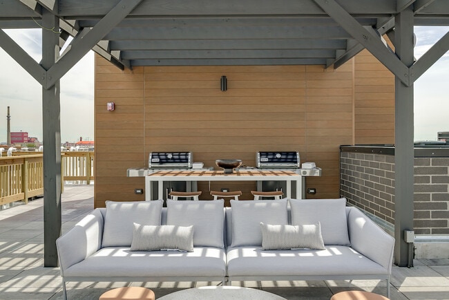 Rooftop Lounge with Grills