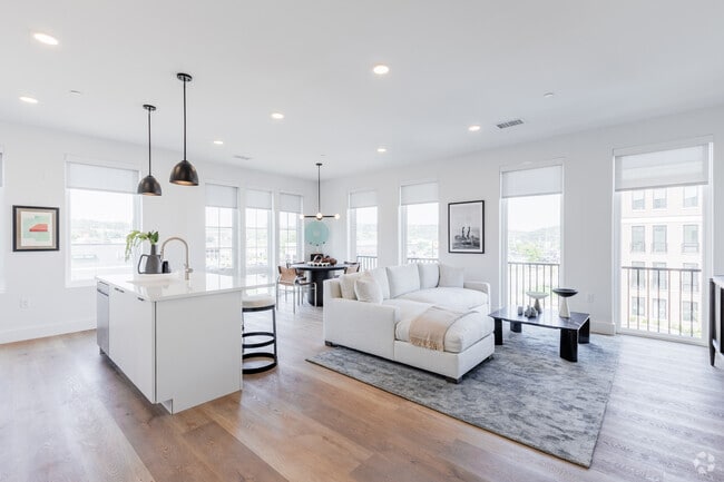 2BR 2BA - 1,105SF - Water Street Lofts