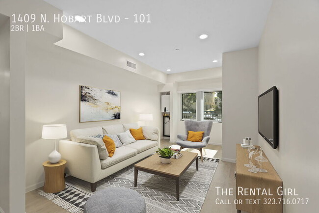 1st Floor Hollywood Chic 2BR/ 2BA Open-Con... - 1st Floor Hollywood Chic 2BR/ 2BA Open-Con... Apartamento Unidad 101