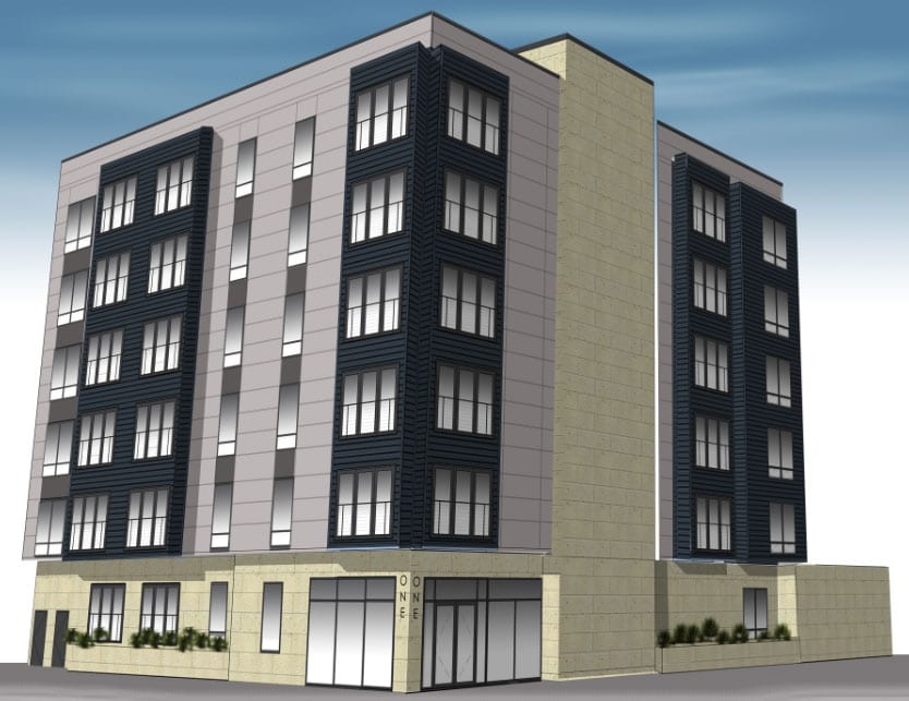 Artist Rendering - 3 Perrine Ave Apartments