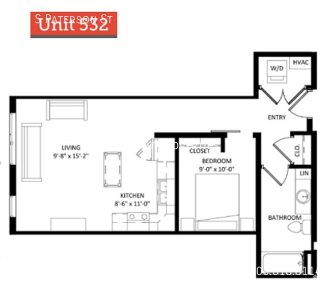 Building Photo - 306 S Paterson St Unit 532 Rental