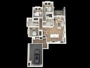 The Harris 3 Bedroom/2 Bathroom
