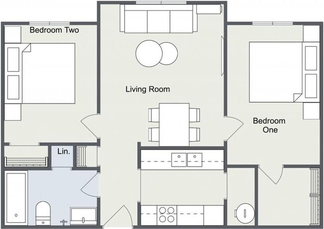 Photo - $995 | 2 Bedroom, 1 Bathroom Apartment | C...