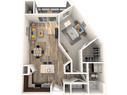 1 Bedroom, 1 Bath