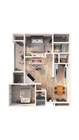Ridge at Roper Mountain - B2BR1 Floor Plan