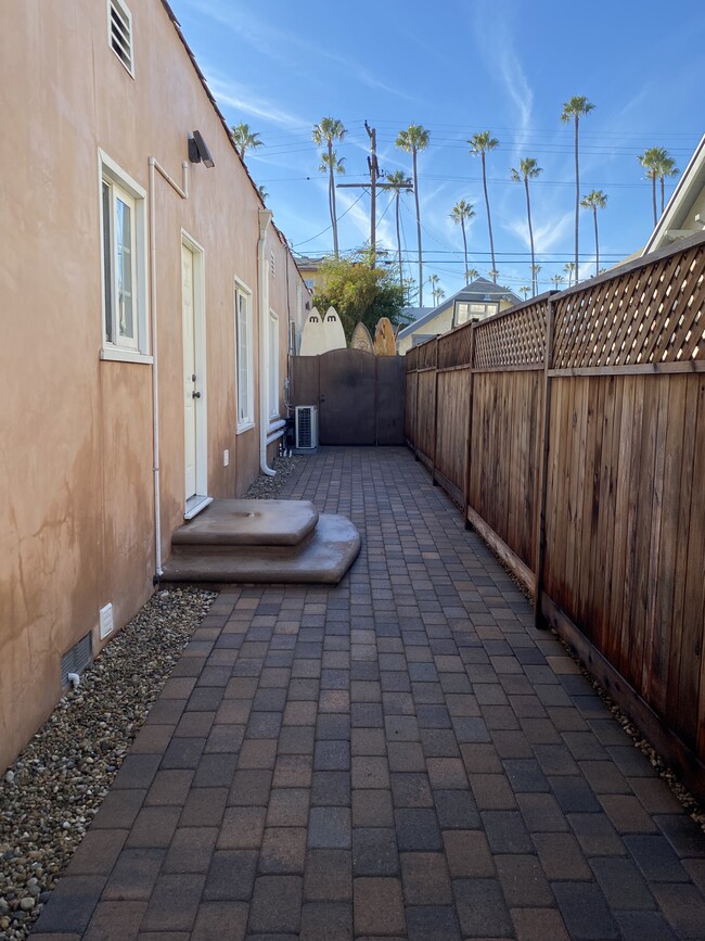 Side Patio 8 feet by 42 feet - 5621 S Mullen Ave Apartments Unit 5621 Mullen