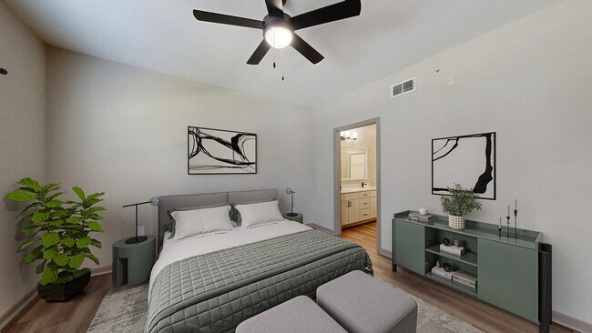 Newly Renovated Bedroom with Ensuite Bathroom