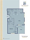 The Cashmere: 1BR 1BA