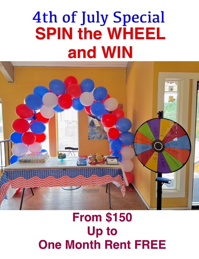 SPIN AND WIN 21W APARTMENTS - 21W at Wichita State Rental