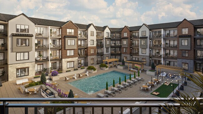 Encore at Bishop Heights - Patio exterior - Encore at Bishop Heights