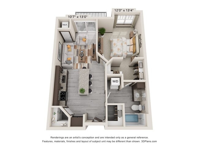 Building Photo - 1 Bedroom/1 Bathroom Brand-New Apartment Unit APT. D108