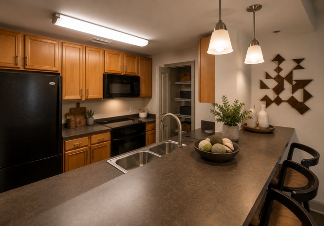 Model Kitchen - The Carling Apartments
