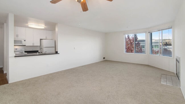 Carpeted Living Room