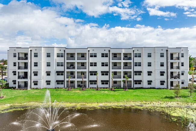 Pond & Building Rear - Estero Vista