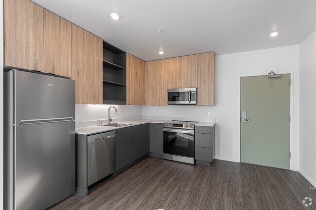 1HAB, 1BA - 583 ft² - Boxcar Apartments