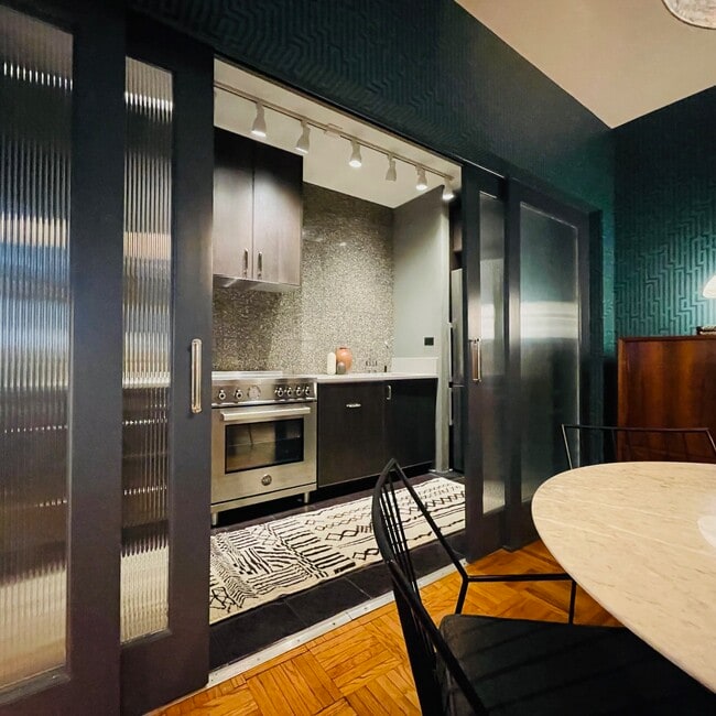 Kitchen with high end Italian appliances - 5048 N Marine Dr Condo Unit 23