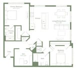 B3.1 floor plan Enclave at Raritan