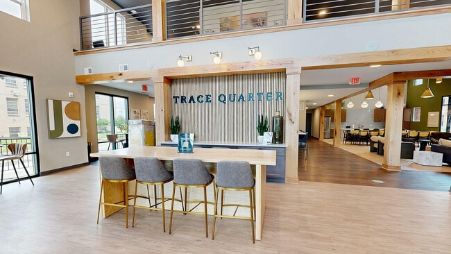 Trace Quarter Lobby and Leasing Desk