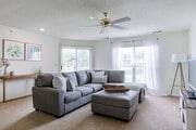 2BR, 2BA - Living