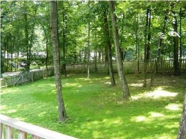Large fully fenced back yard - 303 Ferncliff Dr Unit A