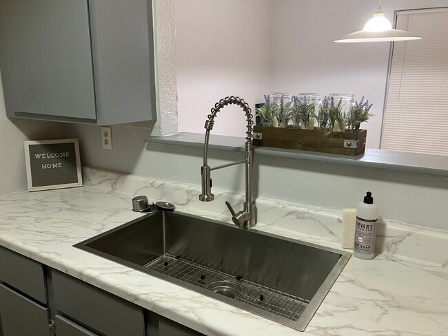 Large deep kitchen sink