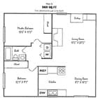 2HAB/1BA
