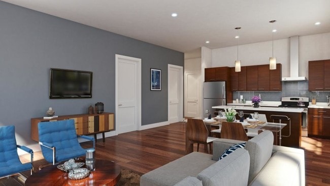 Eco-Friendly Wood Vinyl Flooring Throughout
