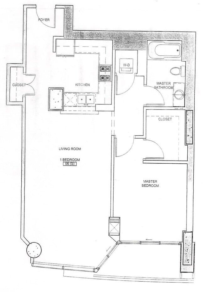 Floor plan - 450 E Waterside Dr Unit 2106