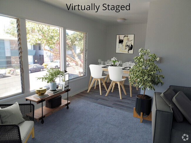 Living/dining view - 728 Cedar Ave Unit 28 Rental