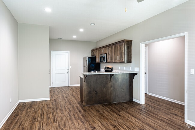 2BR, 1BA - 900SF Kitchen