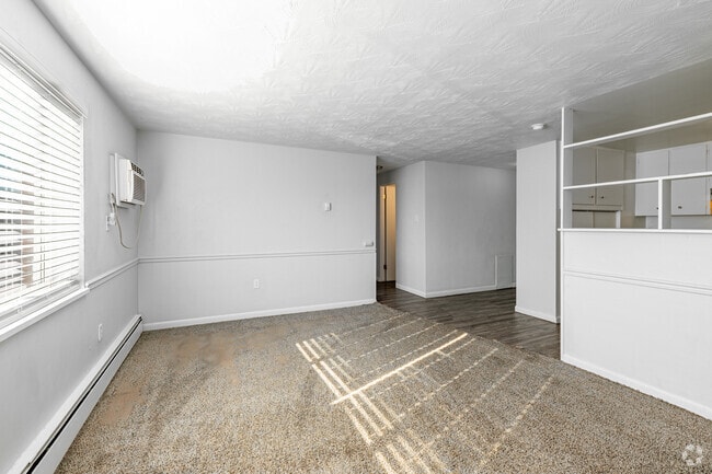 2 BR - 1 BA - 810SF - Living Room - Knight Apartments in Downtown Greeley