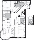 2FB floor plan The Clarendon
