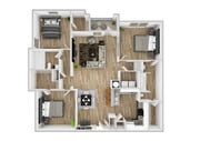 3 Bedroom | 2 Bath | 1489 SF | Renovated