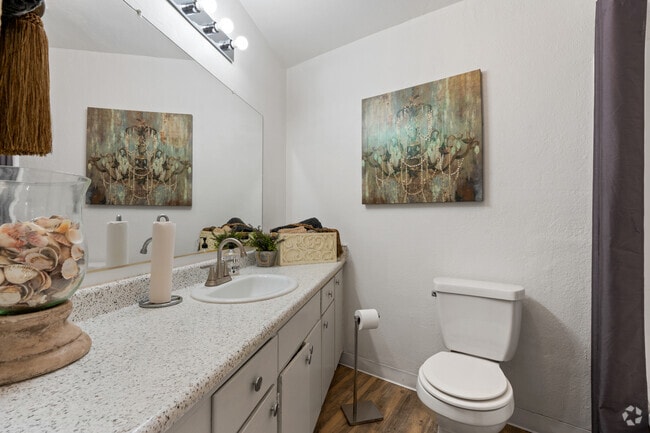 2BR, 1BA - 915SF - Bathroom