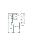 TRSW - 2 Bed, 2 Bath - Apt K