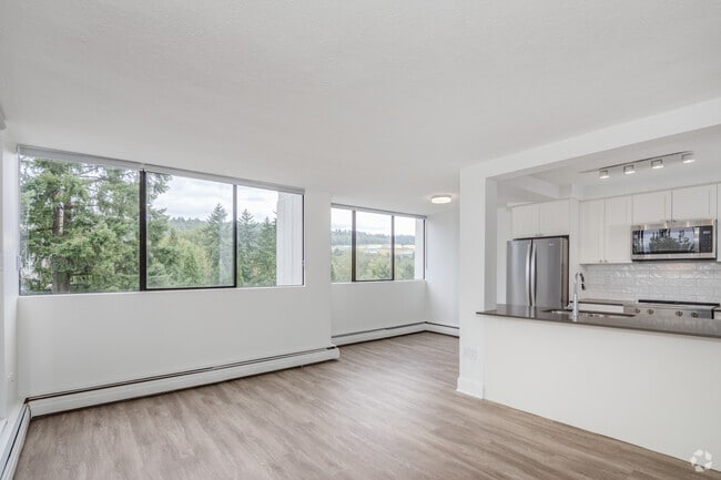 2BR, 1.5BA - 945SF Living Room