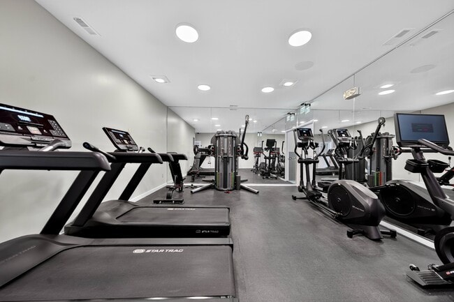 State-of-the-art fitness and wellness center at Franklin River Apartments in Southfield, MI.