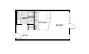 Sparrow floor plan Trailside NoDa