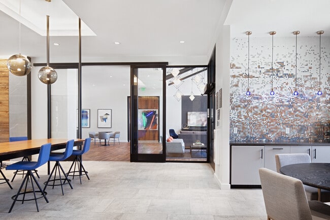 Resident lounge and leasing office entrance