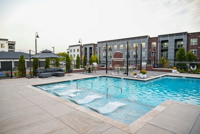 luxurious pool - The Rockwell Apartments